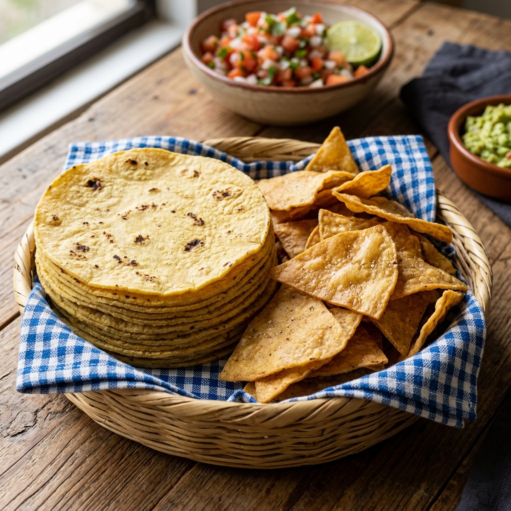 Tortillas y Totopos